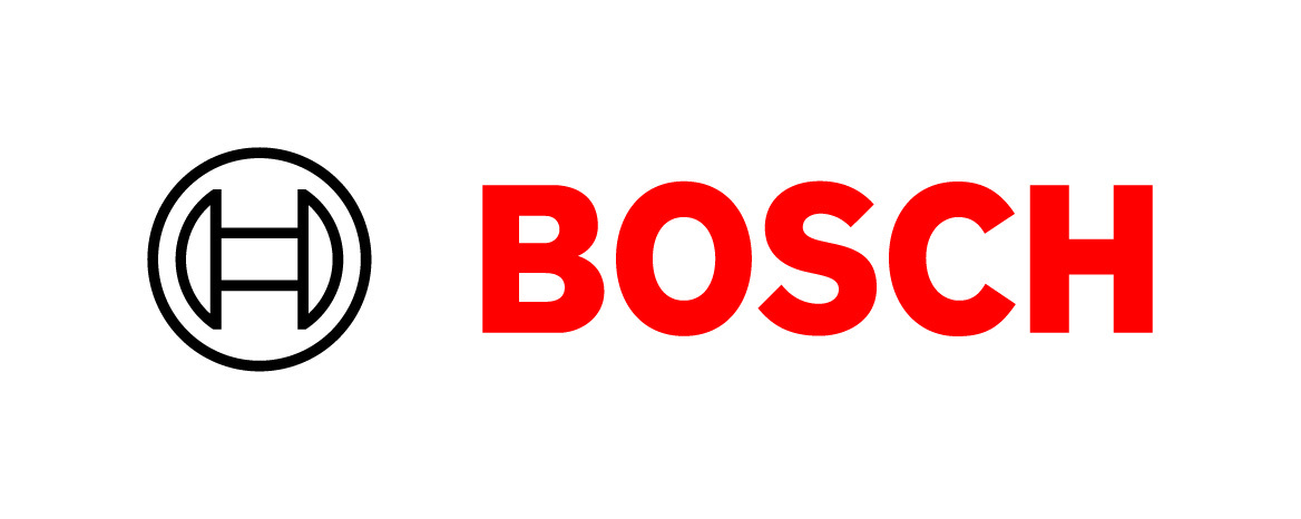 Bosch symbol logo black red